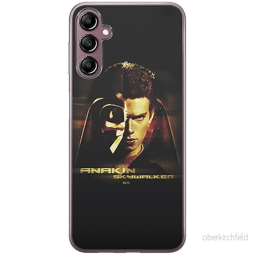 ERT GROUP mobiltelefonfodral för Samsung A14 4G/5G originalt och officiellt licensierat Star Wars mönster Darth Vader 006 anpassad till formen på mobiltelefonen, fodral tillverkad av TPU plast 5905511823115