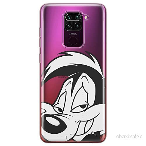ERT GROUP mobiltelefonfodral för Xiaomi REDMI NOTE 9 originalt och officiellt licensierat Looney Tunes mönster Pepe Le Pew 001 optimalt anpassad till formen på mobiltelefonen, gedeeltelijk transparant 5903040332092