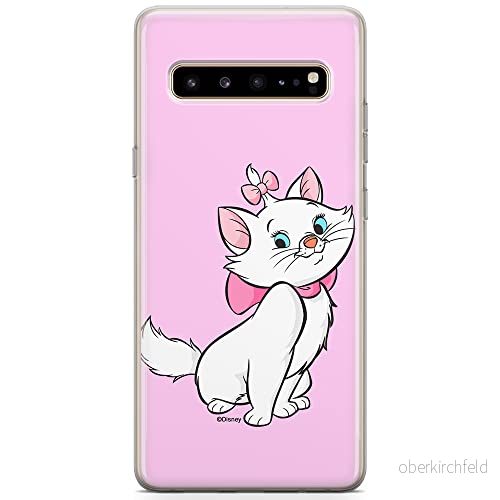 ERT GROUP mobiltelefonfodral för Samsung S10 5G originalt och officiellt licensierat Disney mönster Marie 007 optimalt anpassad till formen på mobiltelefonen, fodral tillverkad av TPU plast 5905131127617