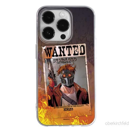 ERT GROUP mobiltelefonfodral för Apple Iphone 14 PRO originalt och officiellt licensierat Marvel mönster Star Lord 001 optimalt anpassad till formen på mobiltelefonen, fodral tillverkad av TPU plast 5905131913760