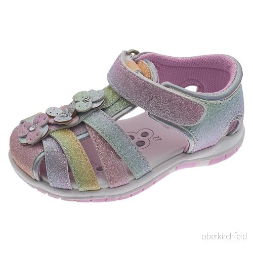 Chicco Sandal Med Kardborreband Flickor Design i Italien, Flerfärgad, 24 EU 8051182458464