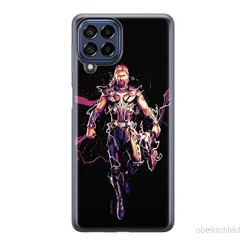 ERT GROUP mobiltelefonfodral för Samsung M53 5G originalt och officiellt licensierat Marvel mönster Thor 005 optimalt anpassad till formen på mobiltelefonen, fodral tillverkad av TPU plast 5905511387303