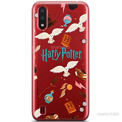 ERT GROUP mobiltelefonfodral för Samsung A01 originalt och officiellt licensierat Harry Potter mönster 228 optimalt anpassad till formen på mobiltelefonen, gedeeltelijk transparant 5905131697691