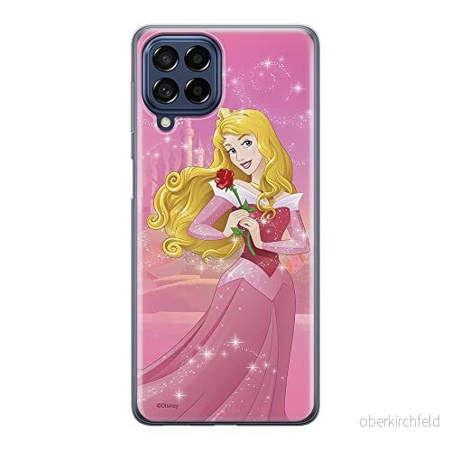 ERT GROUP mobiltelefonfodral för Samsung M53 5G originalt och officiellt licensierat Disney mönster Aurora 001 optimalt anpassad till formen på mobiltelefonen, fodral tillverkad av TPU plast 5905511394172