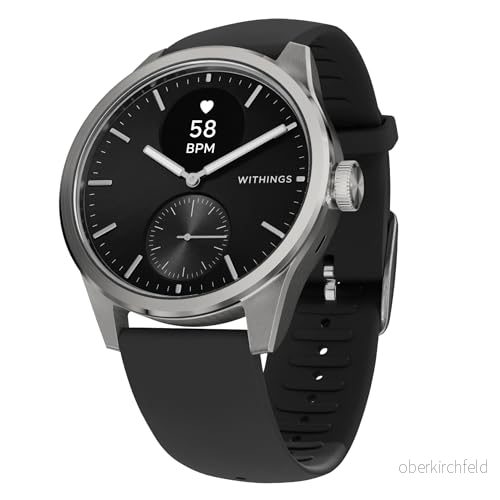 Withings Scanwatch 2 42mm Svart 3700546708305