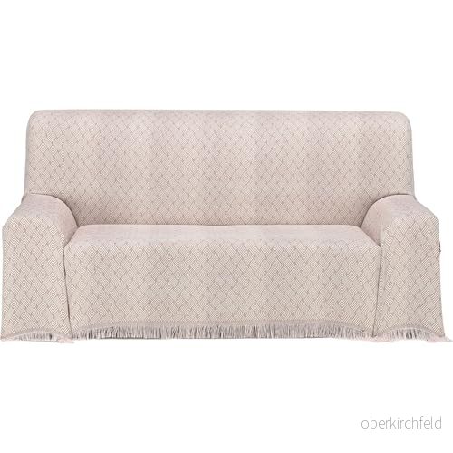 ECOMMERC3 Multifunktionellt överkast storlek 180 x 260 cm för soffa eller säng Foulard multifunktionell extra mjuk känsla vinröd 8435767357197