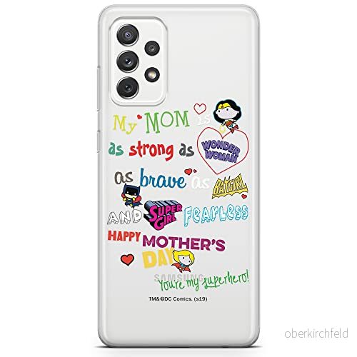 ERT GROUP mobiltelefonfodral för Samsung A73 5G originalt och officiellt licensierat DC mönster Super Girls 004 optimalt anpassad till formen på mobiltelefonen, gedeeltelijk transparant 5904805522338