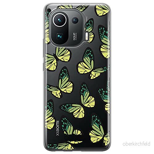ERT GROUP mobiltelefonfodral för Xiaomi MI 11 PRO originalt och officiellt licensierat Babaco mönster Butterflies 002 optimalt anpassad till formen på mobiltelefonen, gedeeltelijk transparant 5904805725562