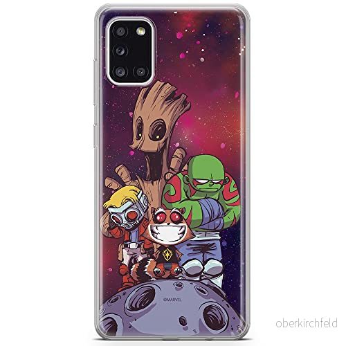 ERT GROUP mobiltelefonfodral för Samsung A31 originalt och officiellt licensierat Marvel mönster Guardians of the Galaxy 017 anpassad till formen på mobiltelefonen, fodral tillverkad av TPU plast 5903040220054