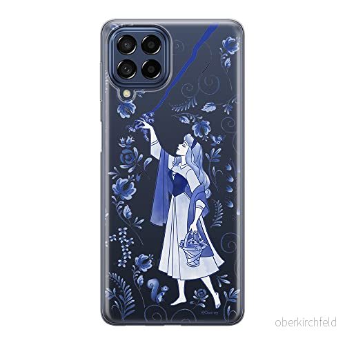 ERT GROUP mobiltelefonfodral för Samsung M53 5G originalt och officiellt licensierat Disney mönster Aurora 003 optimalt anpassad till formen på mobiltelefonen, gedeeltelijk transparant 5905511396763