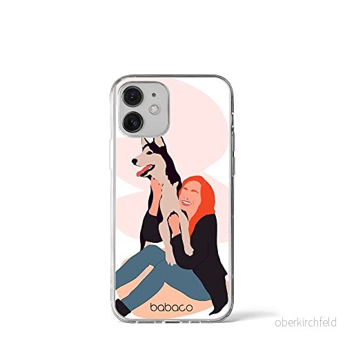ERT GROUP mobiltelefonfodral för Iphone 12 Mini originalt och officiellt licensierat Babaco mönster Dogs 004 optimalt anpassad till formen på mobiltelefonen, fodral tillverkad av TPU plast 5905131043047
