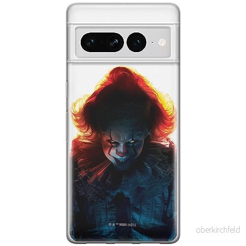 ERT GROUP mobiltelefonfodral för Google PIXEL 7 PRO originalt och officiellt licensierat Horror mönster It 009 optimalt anpassad till formen på mobiltelefonen, fodral tillverkad av TPU plast 5905795174446