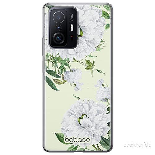 ERT GROUP mobiltelefonfodral för Xiaomi 11T 5G / PRO originalt och officiellt licensierat Babaco mönster Flowers 047 anpassad till formen på mobiltelefonen, fodral tillverkad av TPU plast 5905131336200