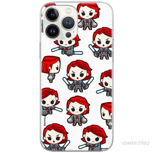 ERT GROUP mobiltelefonfodral för Samsung S9 originalt och officiellt licensierat Marvel mönster Black Widow 013 Vit optimalt anpassad till formen på mobiltelefonen, fodral tillverkad av TPU plast 5904805236617
