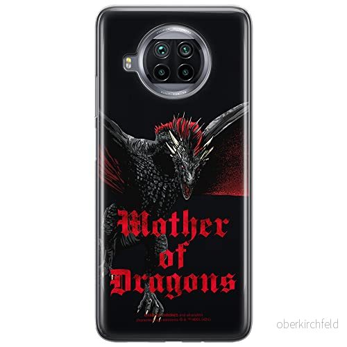ERT GROUP mobiltelefonfodral för Xiaomi MI 10T LITE/REDMI NOTE 9 PRO 5G originalt och officiellt licensierat Game od Thrones mönster of 002, fodral tillverkad av TPU plast 5903932664157