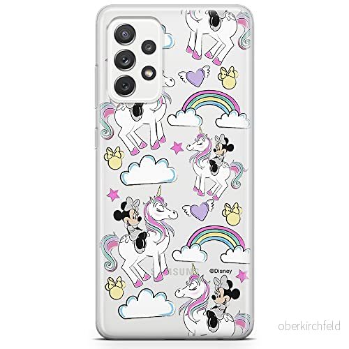 ERT GROUP mobiltelefonfodral för Samsung A73 5G originalt och officiellt licensierat Disney mönster Minnie 037 optimalt anpassad till formen på mobiltelefonen, gedeeltelijk transparant 5904805512360