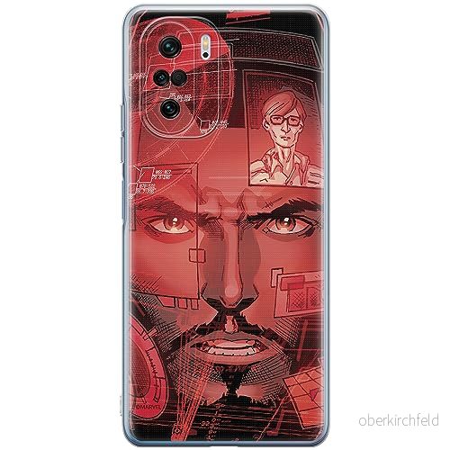 ERT GROUP mobiltelefonfodral för Xiaomi MI 11i/ REDMI K40/K40 PRO/POCO F3/ F3 PRO originalt och officiellt licensierat Marvel mönster Iron Man 016, fodral tillverkad av TPU plast 5905511892586