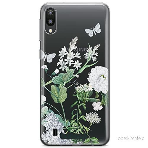 ERT GROUP mobiltelefonfodral för Samsung M10 originalt och officiellt licensierat Babaco mönster Flowers 033 optimalt anpassad till formen på mobiltelefonen, gedeeltelijk transparant 5905131287106