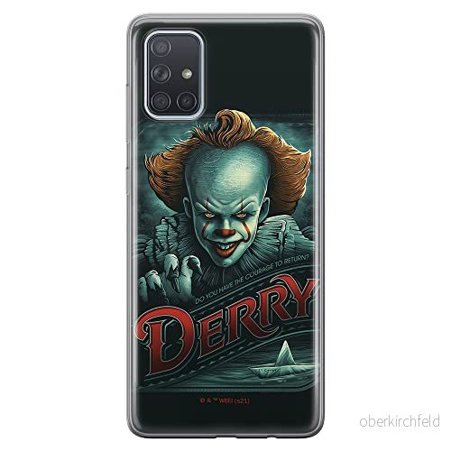 ERT GROUP mobiltelefonfodral för Samsung A71 originalt och officiellt licensierat Horror mönster It 021 optimalt anpassad till formen på mobiltelefonen, fodral tillverkad av TPU plast 5905511000950