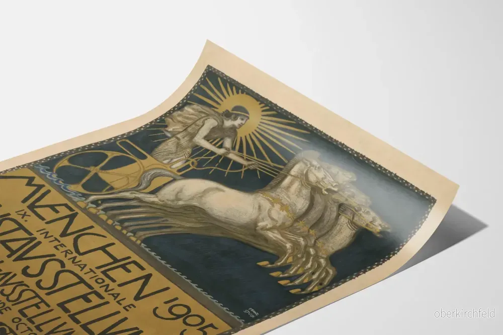Internationell konstutställningsaffisch München 1905 Sezession - Bild 3