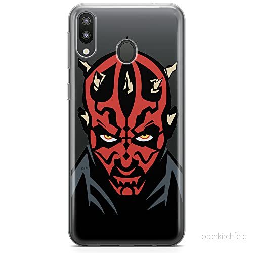ERT GROUP mobiltelefonfodral för Samsung M20 originalt och officiellt licensierat Star Wars mönster Darth Maul 004 optimalt anpassad till formen på mobiltelefonen, gedeeltelijk transparant 5904805472220