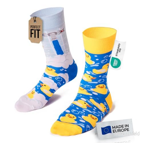 Many Mornings Unisex bath ankor missmatched strumpor, Flerfärgad, 39-42 EU 5902431267906