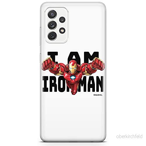 ERT GROUP mobiltelefonfodral för Samsung A33 5G originalt och officiellt licensierat Marvel mönster Iron Man 028 optimalt anpassad till formen på mobiltelefonen, fodral tillverkad av TPU plast 5904805350436