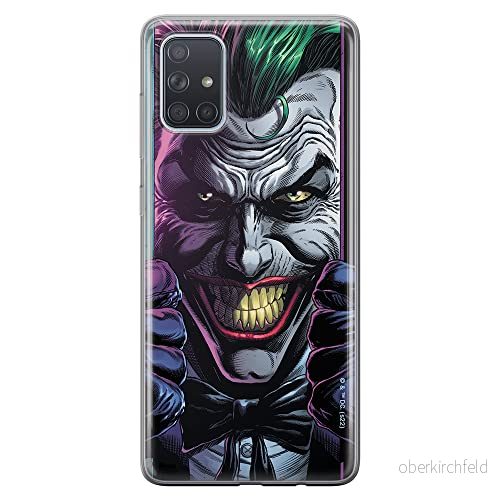 ERT GROUP mobiltelefonfodral för Samsung A71 5G originalt och officiellt licensierat DC mönster Joker 015 optimalt anpassad till formen på mobiltelefonen, fodral tillverkad av TPU plast 5905131563385