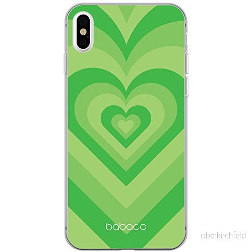 ERT GROUP mobiltelefonfodral för Iphone XS Max originalt och officiellt licensierat Babaco mönster Hearts 007 optimalt anpassad till formen på mobiltelefonen, fodral tillverkad av TPU plast 5904805672507