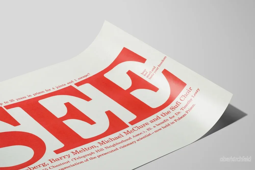 Vintageposter 'See' - Väggdekoration Konst och Poesi - Bild 2