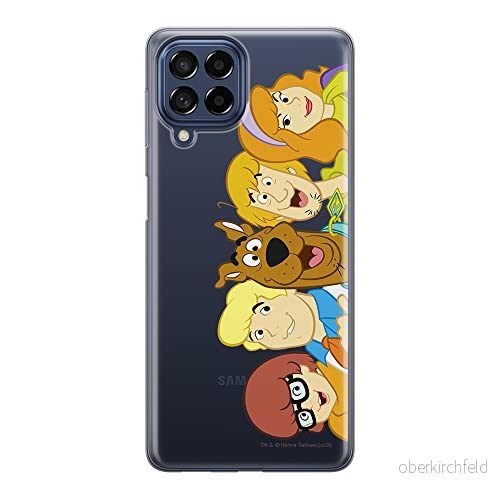 ERT GROUP mobiltelefonfodral för Samsung M33 5G originalt och officiellt licensierat Scooby Doo mönster 001 optimalt anpassad till formen på mobiltelefonen, gedeeltelijk transparant 5905511340827