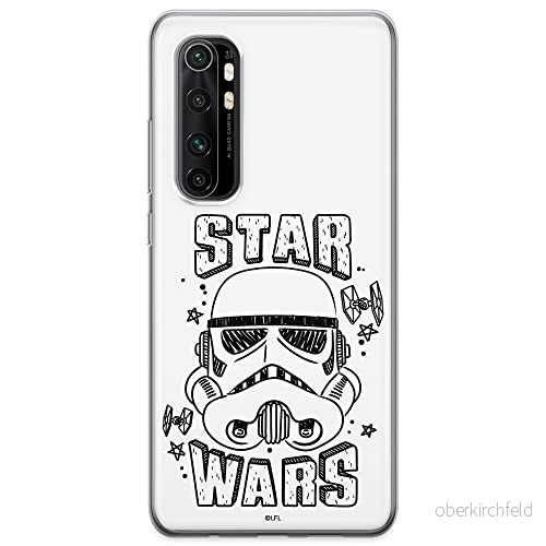 ERT GROUP mobiltelefonfodral för Xiaomi MI NOTE 10 Lite originalt och officiellt licensierat Star Wars mönster Stormtrooper 013 anpassad till formen på mobiltelefonen, fodral tillverkad av TPU plast 5904805590580