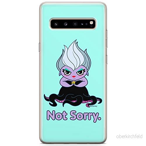 ERT GROUP mobiltelefonfodral för Samsung S10 originalt och officiellt licensierat Disney mönster Ursula 004 optimalt anpassad till formen på mobiltelefonen, fodral tillverkad av TPU plast 5905131458254