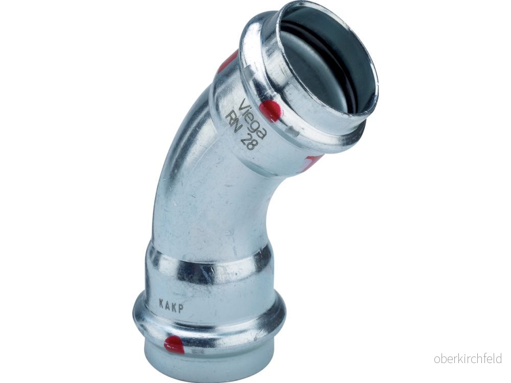 Viega Vpress FZ 54 Böj 45° 2 m 558321 4015211558321