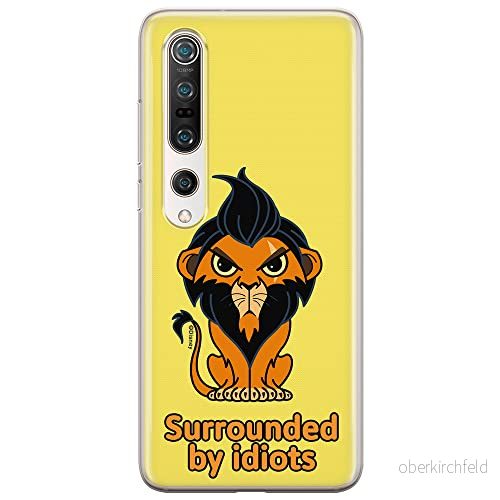 ERT GROUP mobiltelefonfodral för Xiaomi MI 10 / PRO originalt och officiellt licensierat Disney mönster Scar 001 optimalt anpassad till formen på mobiltelefonen, fodral tillverkad av TPU plast 5905131441980