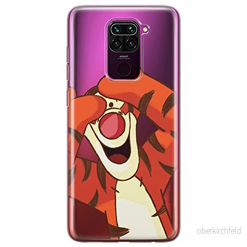 ERT GROUP mobiltelefonfodral för Xiaomi REDMI NOTE 9 originalt och officiellt licensierat Disney mönster Winnie the Pooh and friends 035, gedeeltelijk transparant 5903537549538