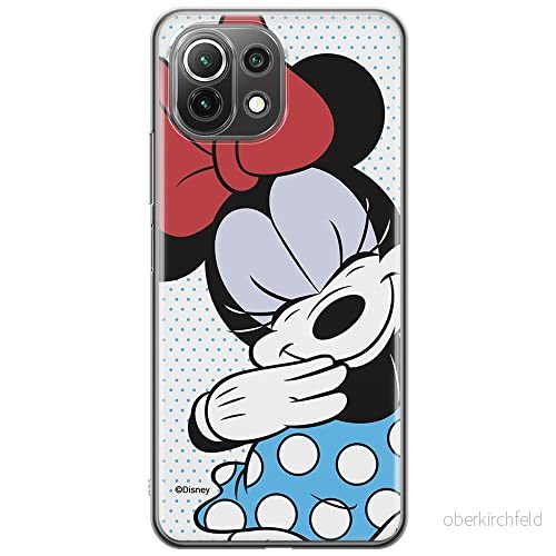 ERT GROUP mobiltelefonfodral för Xiaomi 11 LITE 4G/5G originalt och officiellt licensierat Disney mönster Minnie 033, fodral tillverkad av TPU plast 5903932727609