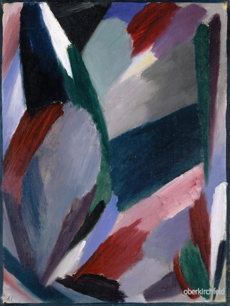 Målning Variation Hiver rigoureux - Alexej von Jawlensky | Konsttryck - Bild 2