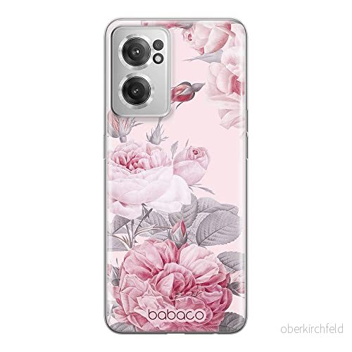 ERT GROUP mobiltelefonfodral för Oneplus NORD CE 2 originalt och officiellt licensierat Babaco mönster Flowers 050 optimalt anpassad till formen på mobiltelefonen, fodral tillverkad av TPU plast 5905511293116