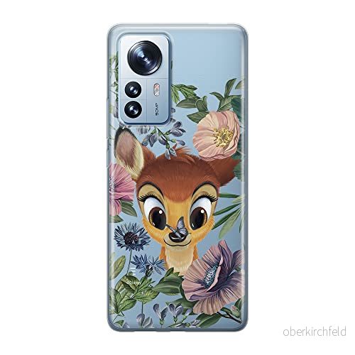 ERT GROUP mobiltelefonfodral för Xiaomi 12 / 12X originalt och officiellt licensierat Disney mönster Bambi 011 optimalt anpassad till formen på mobiltelefonen, gedeeltelijk transparant 5905511481643