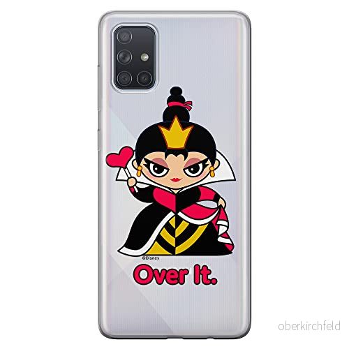 ERT GROUP mobiltelefonfodral för Samsung A71 originalt och officiellt licensierat Disney mönster Queen of Hearts 001 optimalt anpassad till formen på mobiltelefonen, gedeeltelijk transparant 5905131423733