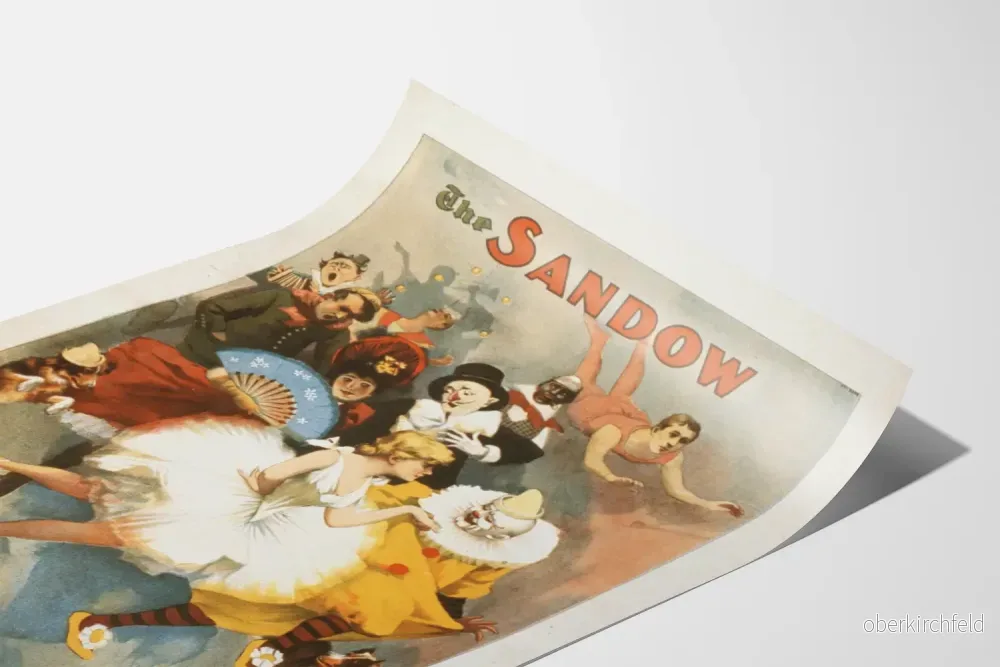 Vintageposter Trocadero Vaudevilles - The Sandow - Bild 3