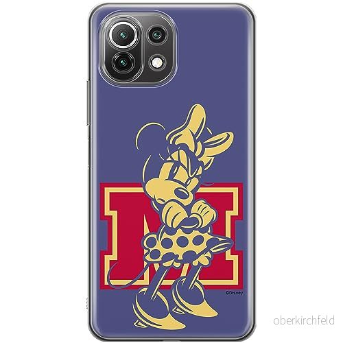 ERT GROUP mobiltelefonfodral för Xiaomi 11 LITE 4G / 5G originalt och officiellt licensierat Disney mönster Minnie 072 anpassad till formen på mobiltelefonen, fodral tillverkad av TPU plast 5905795023966