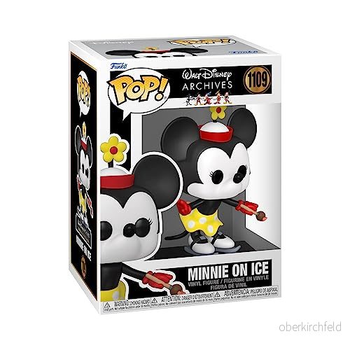 Mickey Mouse Minnie sur glace 1935 Pop! Vinyle 889698576222
