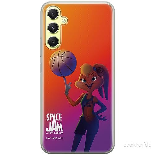 ERT GROUP mobiltelefonfodral för Samsung A34 5G originalt och officiellt licensierat Looney Tunes mönster Space Jam 011 optimalt anpassad till formen på mobiltelefonen, fodral tillverkad av TPU plast 5905511787158