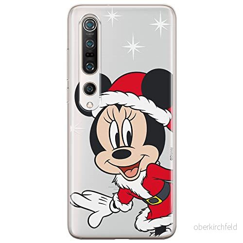 ERT GROUP mobiltelefonfodral för Xiaomi MI 10 / PRO originalt och officiellt licensierat Disney mönster Minnie 062 optimalt anpassad till formen på mobiltelefonen, gedeeltelijk transparant 5903537168708