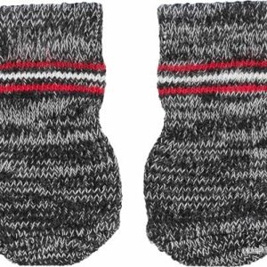 Trixie Dog Socks Grey M L (2 pcs.) non slip 4011905195032 Trixie Dog Socks Grey M L (2 pcs.) non slip 4011905195032