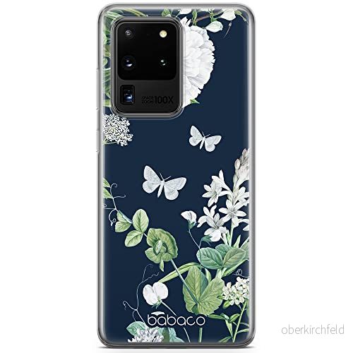 ERT GROUP mobiltelefonfodral för Samsung S20 ULTRA / S11 PLUS originalt och officiellt licensierat Babaco mönster Flowers 032 anpassad till formen på mobiltelefonen, fodral tillverkad av TPU plast 5905131284945