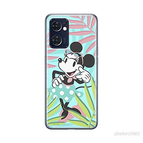 ERT GROUP mobiltelefonfodral för Oppo RENO 7 5G originalt och officiellt licensierat Disney mönster Minnie 040 optimalt anpassad till formen på mobiltelefonen, fodral tillverkad av TPU plast 5905511303198