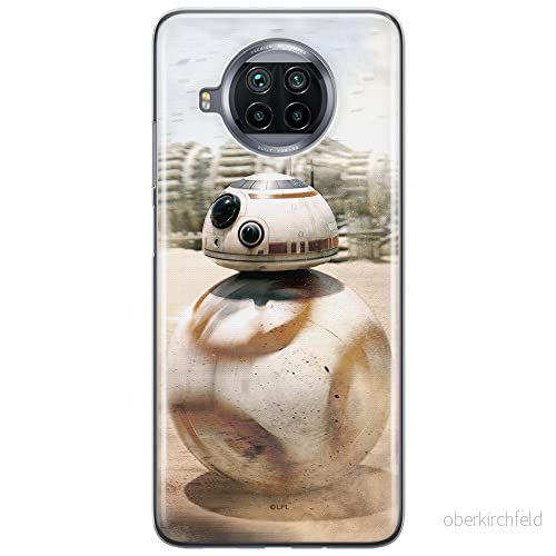 ERT GROUP mobiltelefonfodral för Xiaomi REDMI NOTE 9T originalt och officiellt licensierat Star Wars mönster BB 8 001 optimalt anpassad till formen på mobiltelefonen, fodral tillverkad av TPU plast 5904805651052